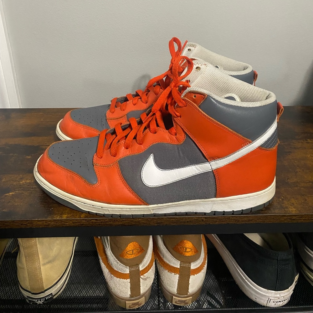 Nike Dunk High Orange from 06 size 14
